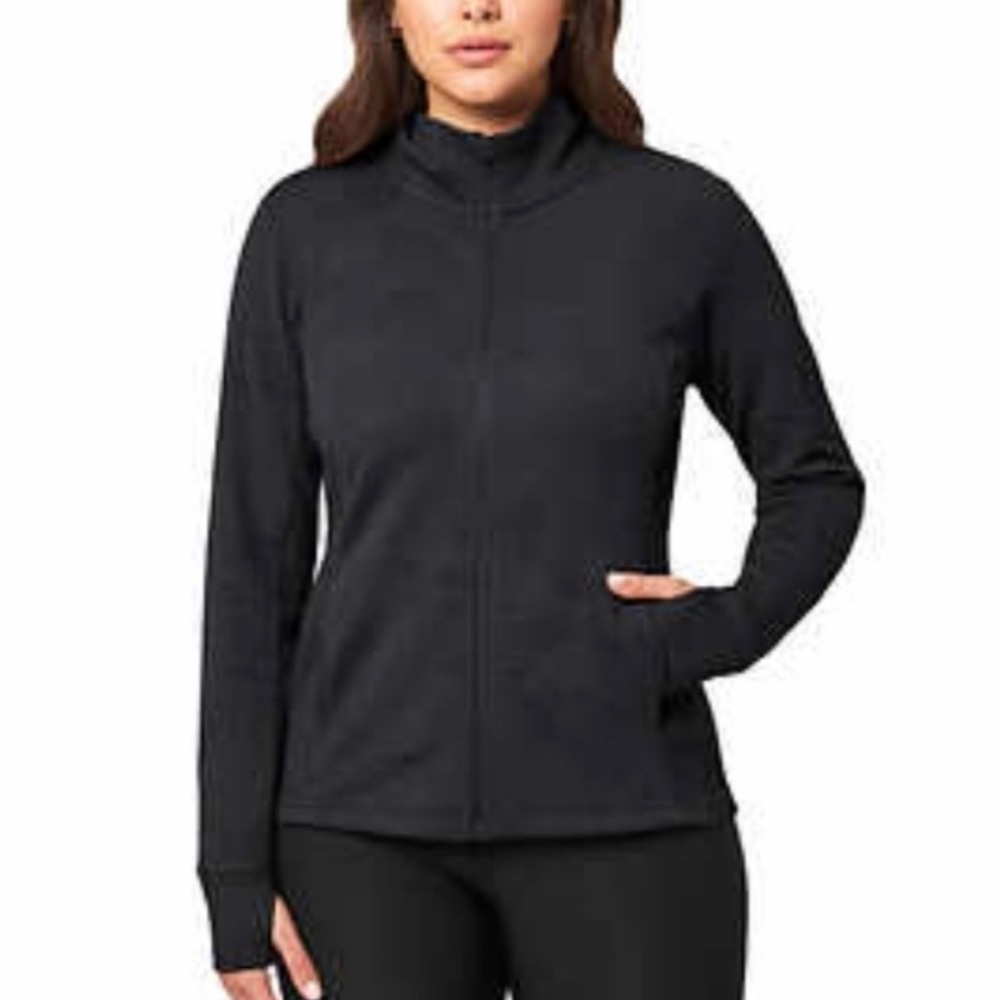 Mondetta Black Fitted Jacket Size Small NWT‎